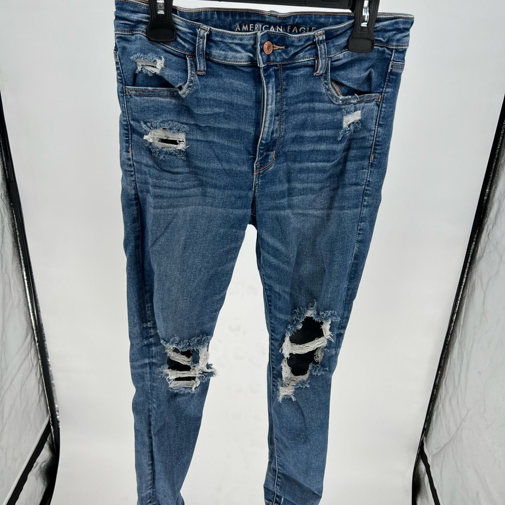 Women’s American Eagle Next Level Stretch Hi-Rise Jegging Jeans. Size 12S.
